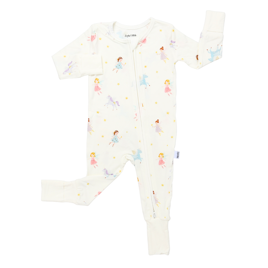 Bamboo Zippy Pajama Fairy Friends