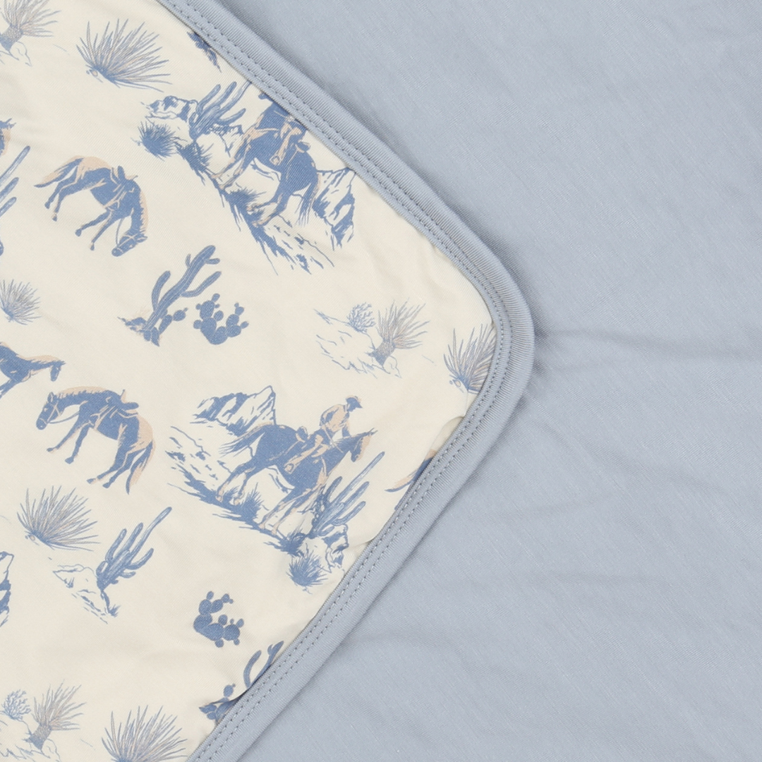 Bamboo Large Blanket Western Sky