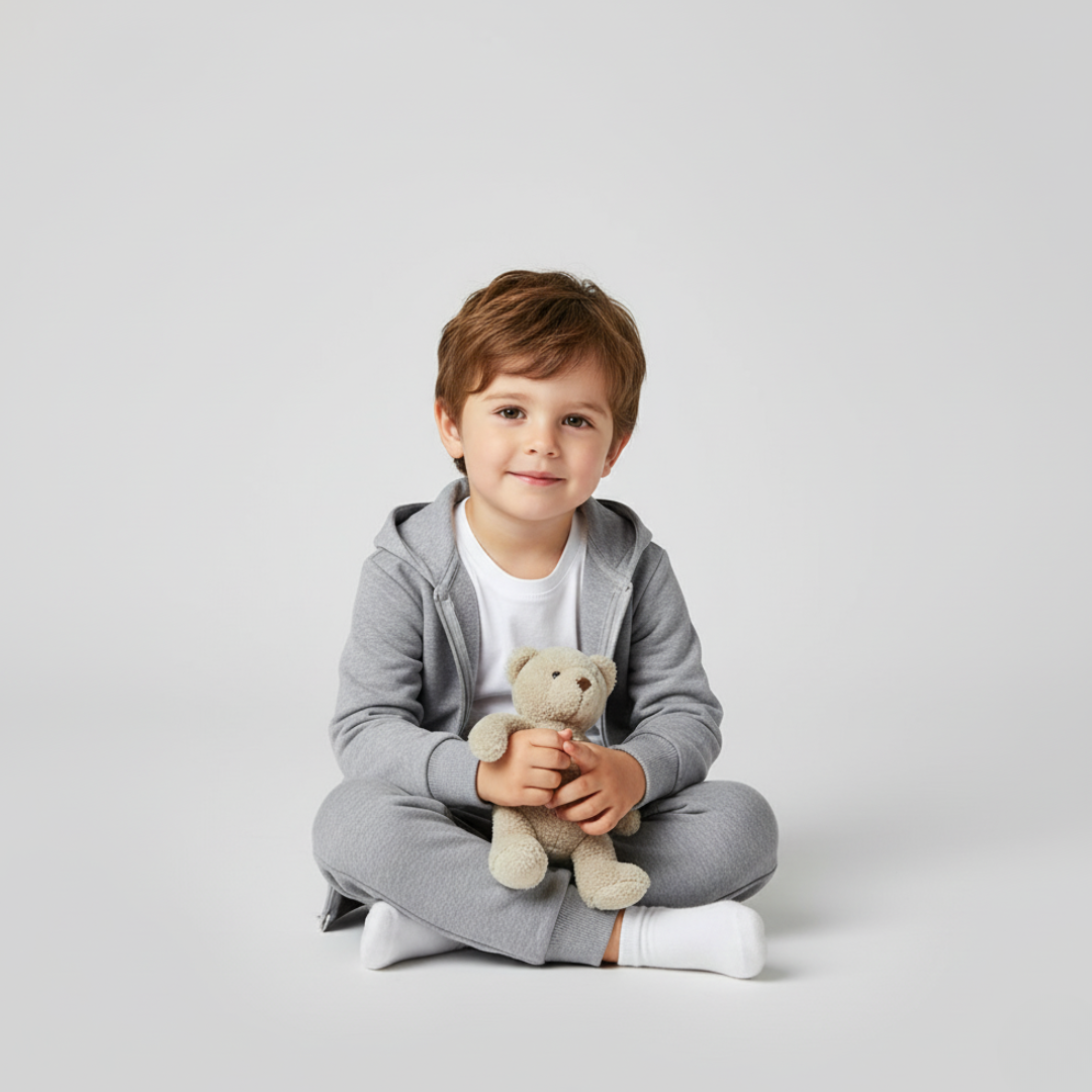 Organic Cotton Full-Zip Tracksuit