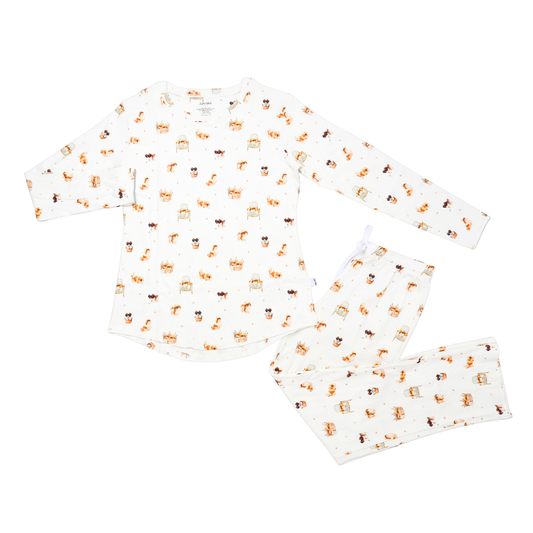 Men's Adult Organic Cotton Two-Piece Pajama Life Of Simon