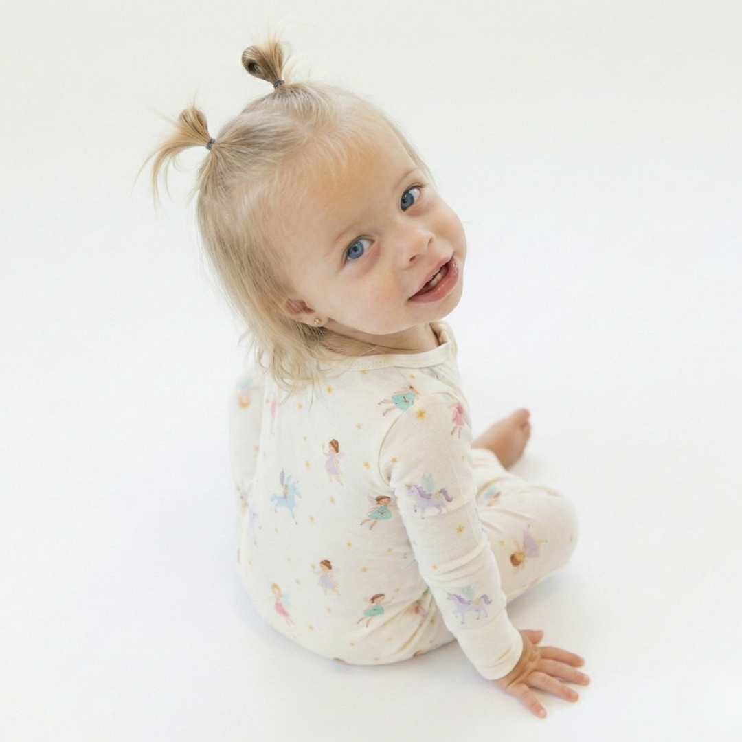 Bamboo Zippy Pajama Fairy Friends