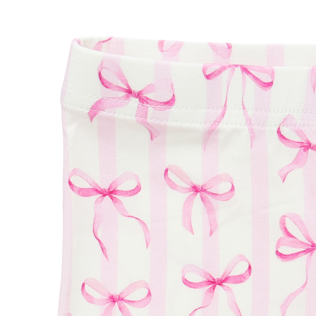 Bamboo Two-Piece Pajama Rosy Ribbon