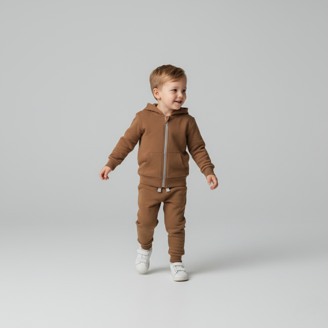 Organic Cotton Full-Zip Tracksuit
