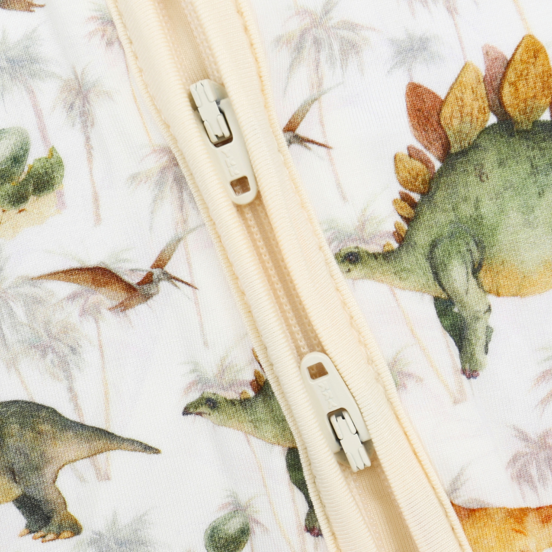 Bamboo Zippy Pajama Dino World