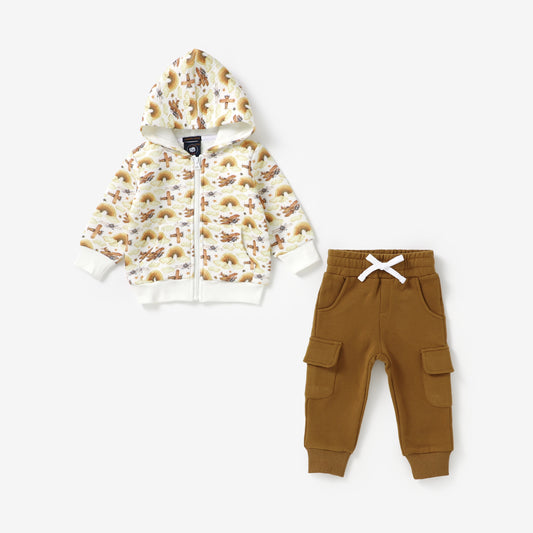 Full-Zip Tracksuit Neutral Skies