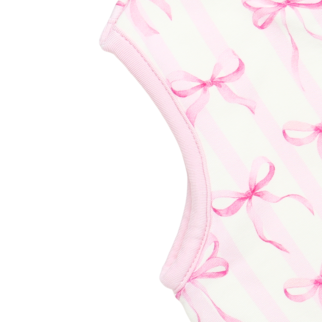 Bamboo Sleep Sack Rosy Ribbon