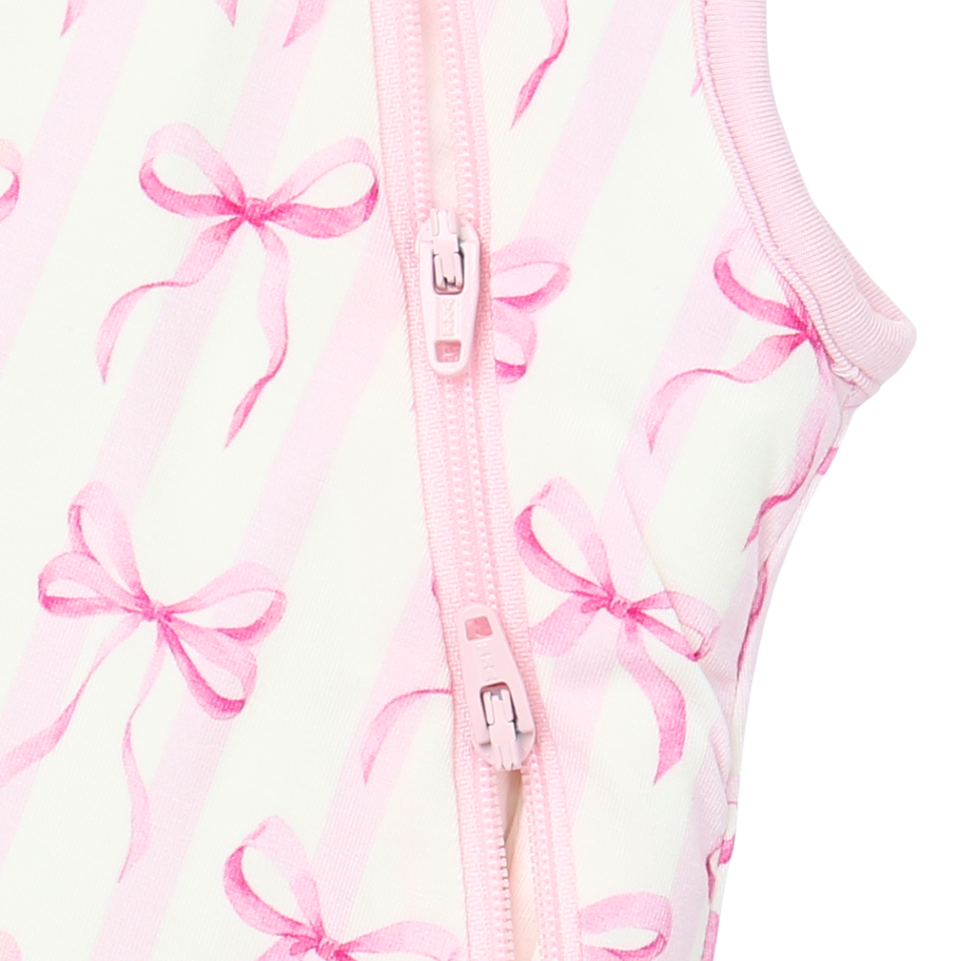 Bamboo Sleep Sack Rosy Ribbon