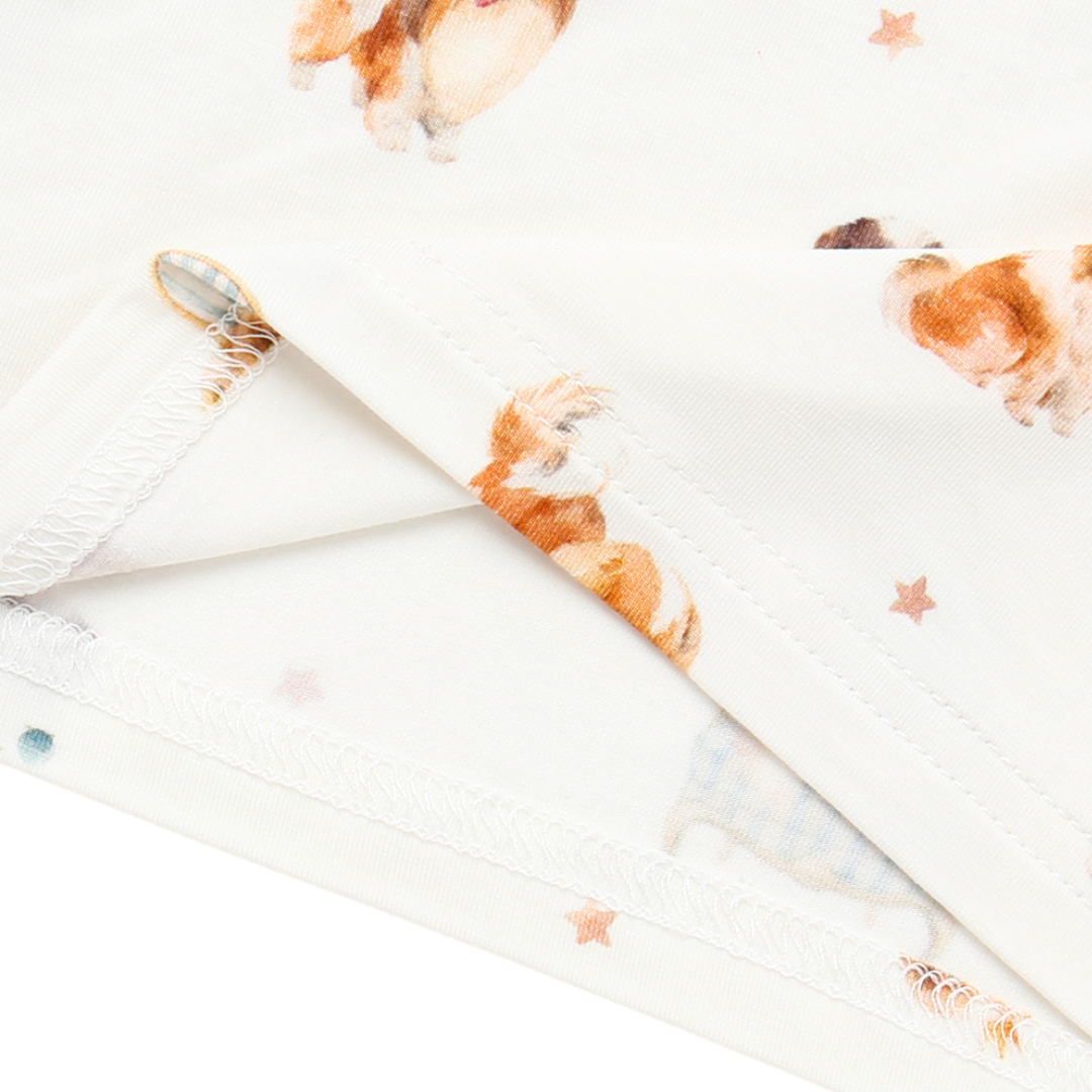 Bamboo Short Sleeve Two-Piece Set Life Of Simon