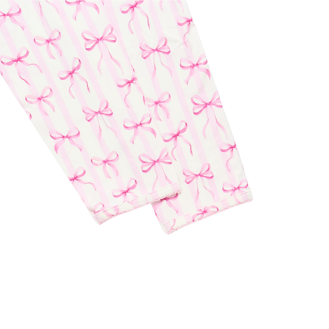 Women's Adult Bamboo Two-Piece Rosy Ribbon