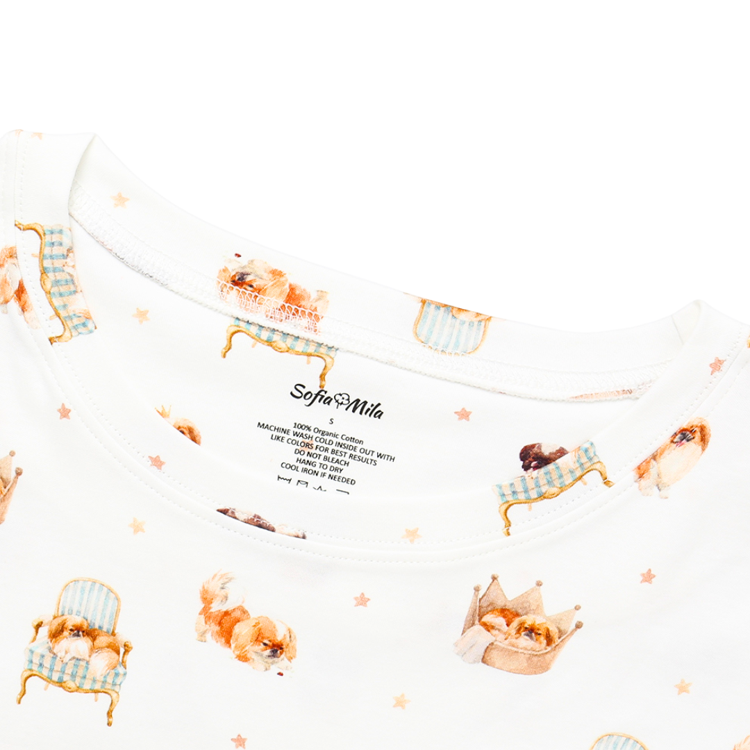 Men's Adult Organic Cotton Two-Piece Pajama Life Of Simon
