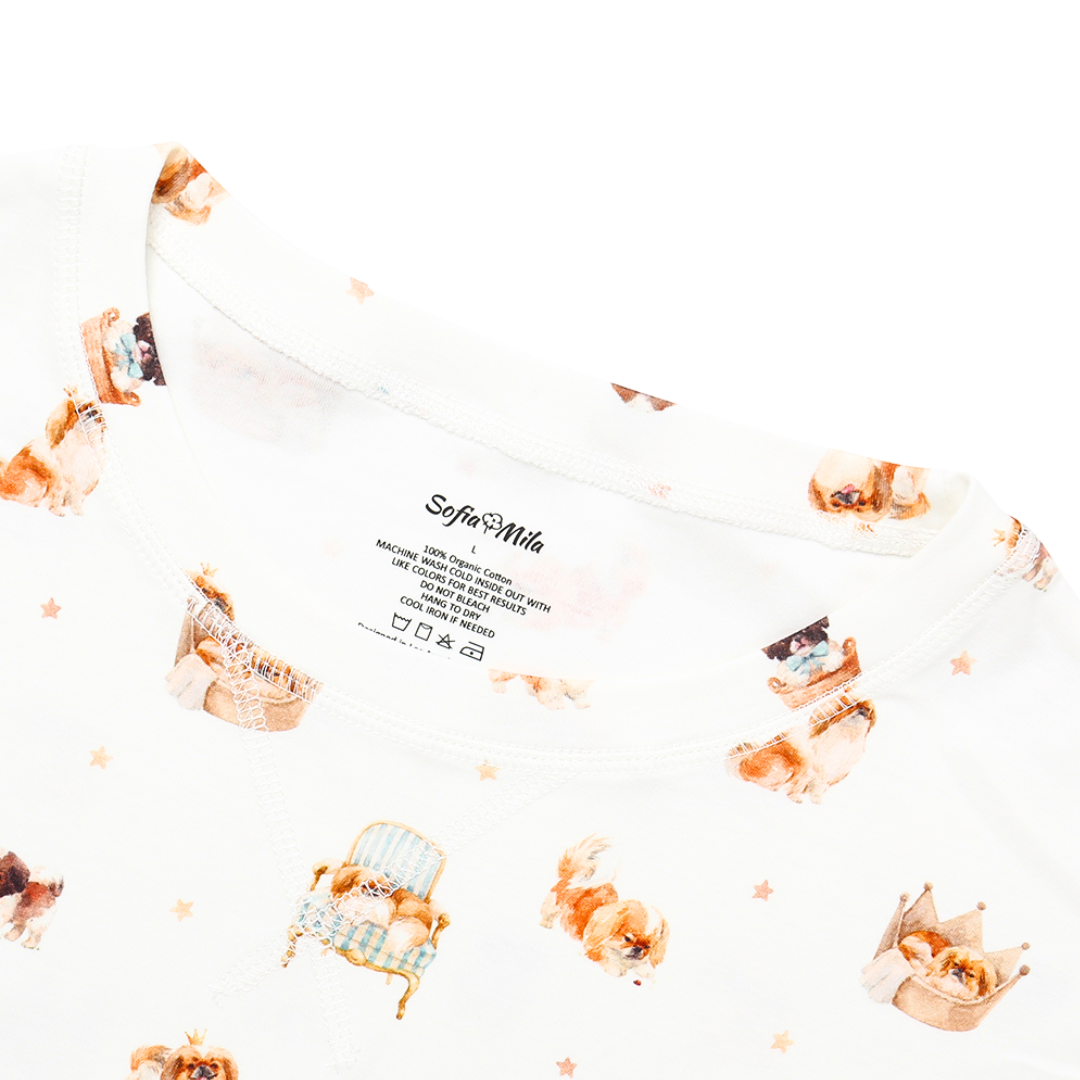Women's Adult Organic Cotton Two-Piece Pajama Life Of Simon
