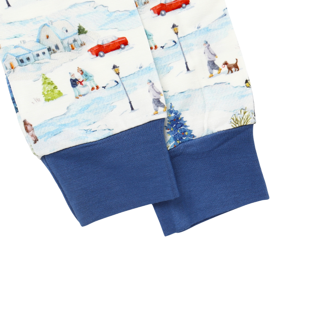 Bamboo Two-Piece Pajama Winter Village