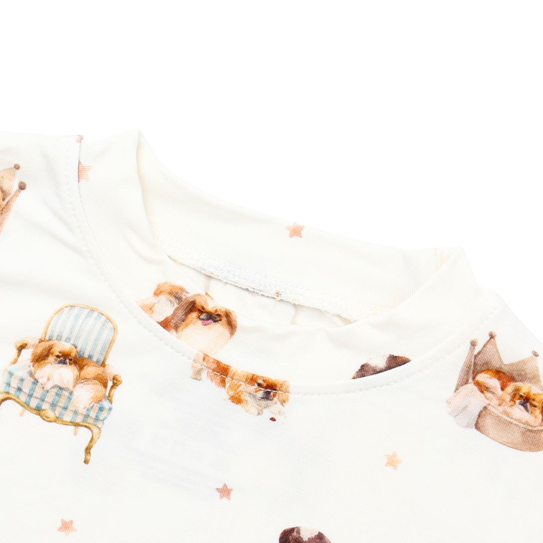 Bamboo Short Sleeve Two-Piece Set Life Of Simon