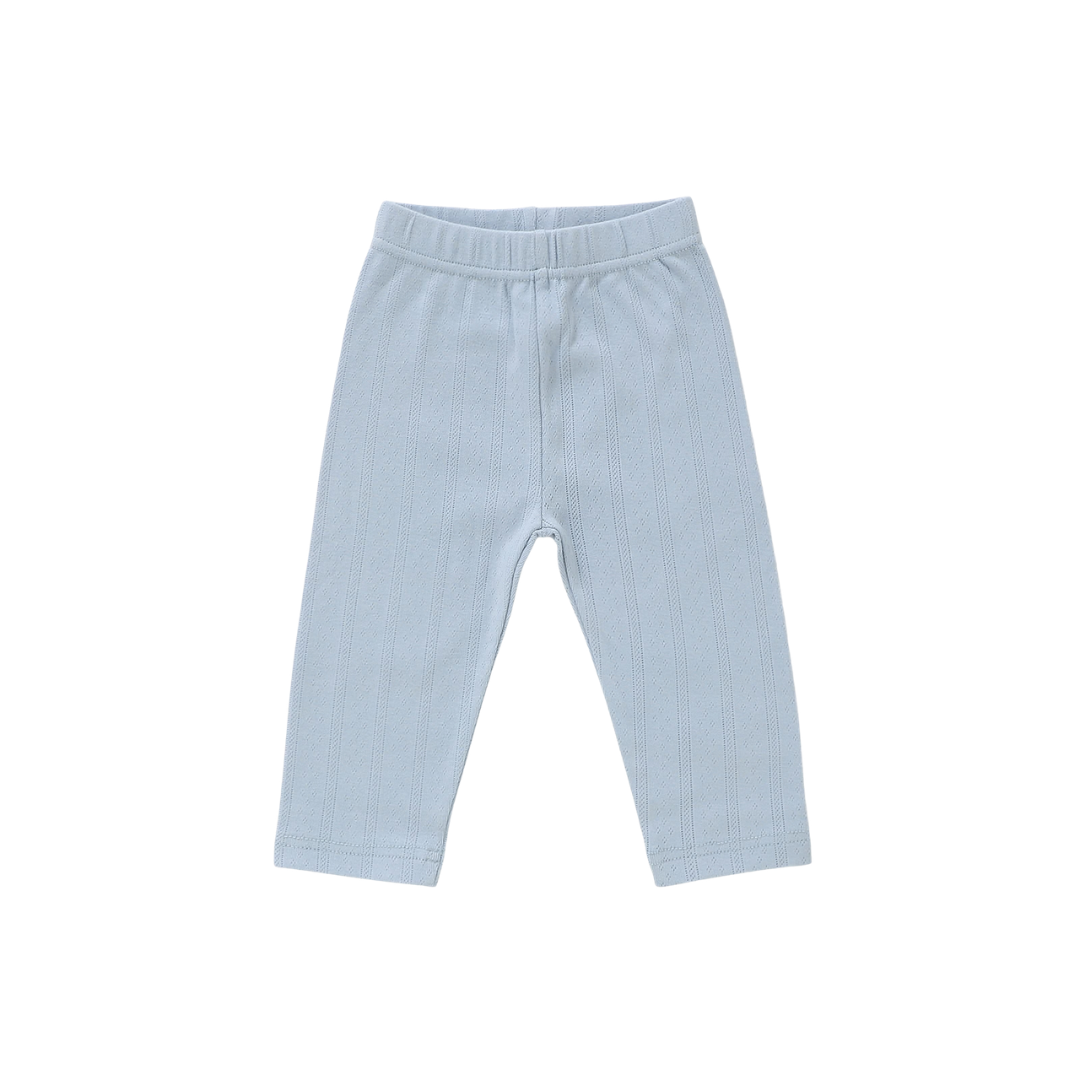 Organic Cotton Pointelle Baby Pants
