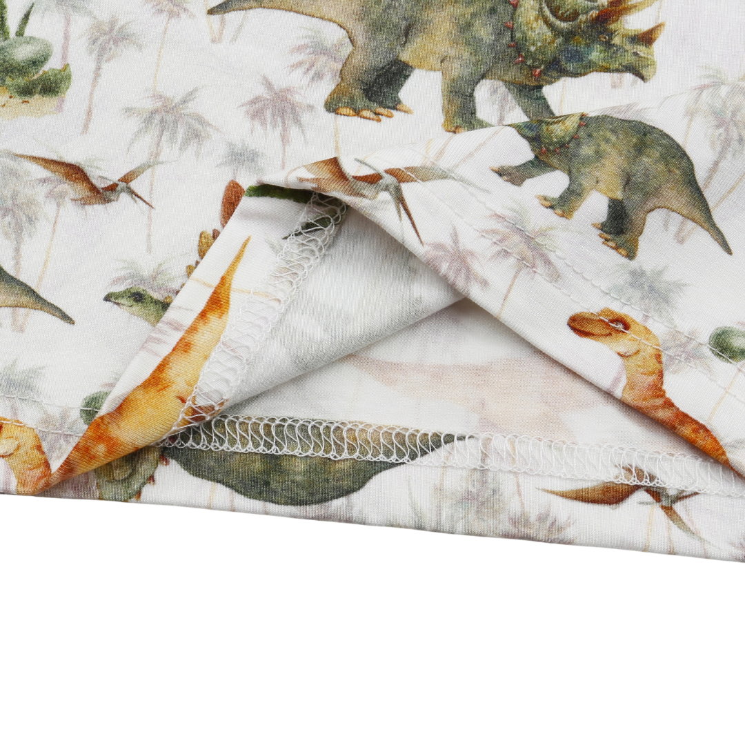 Bamboo Two-Piece Pajama Dino World