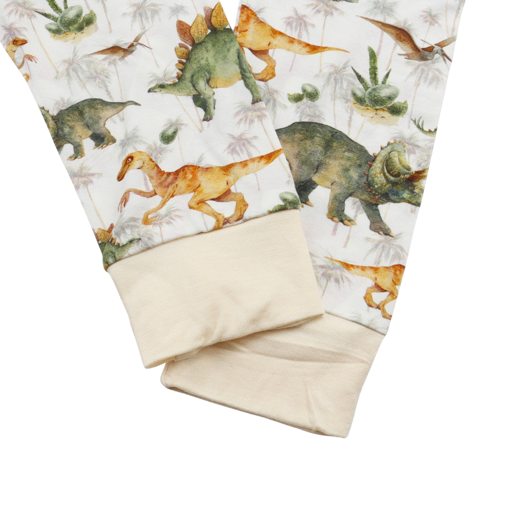 Bamboo Two-Piece Pajama Dino World