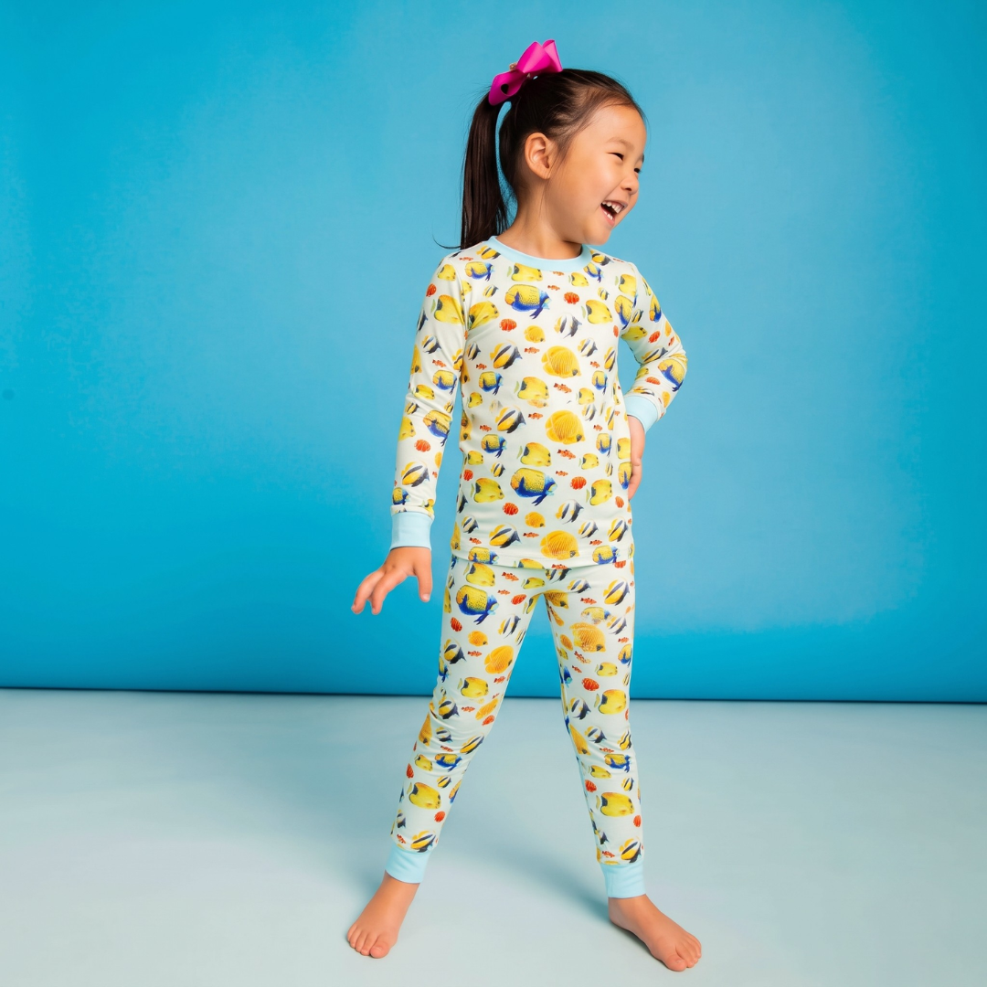 Bamboo Two-Piece Pajama Ocean Wonders