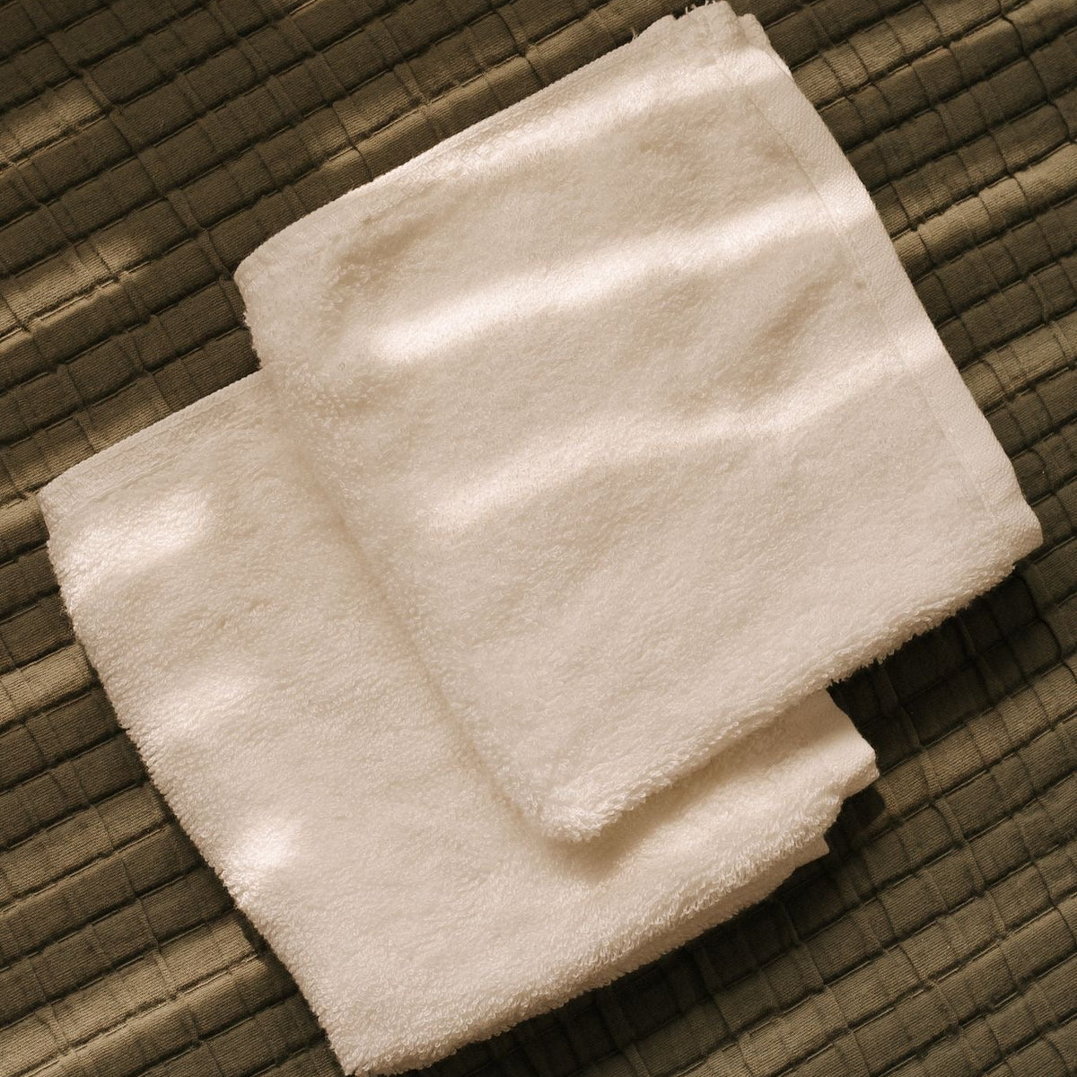 Bamboo Washcloth or Face Towel Set (2 in Pack)
