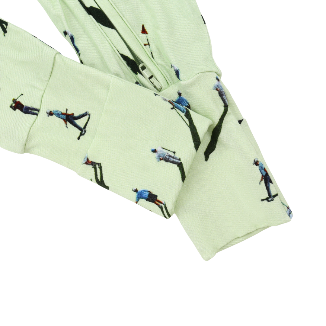 Bamboo Zippy Pajama Tee Time