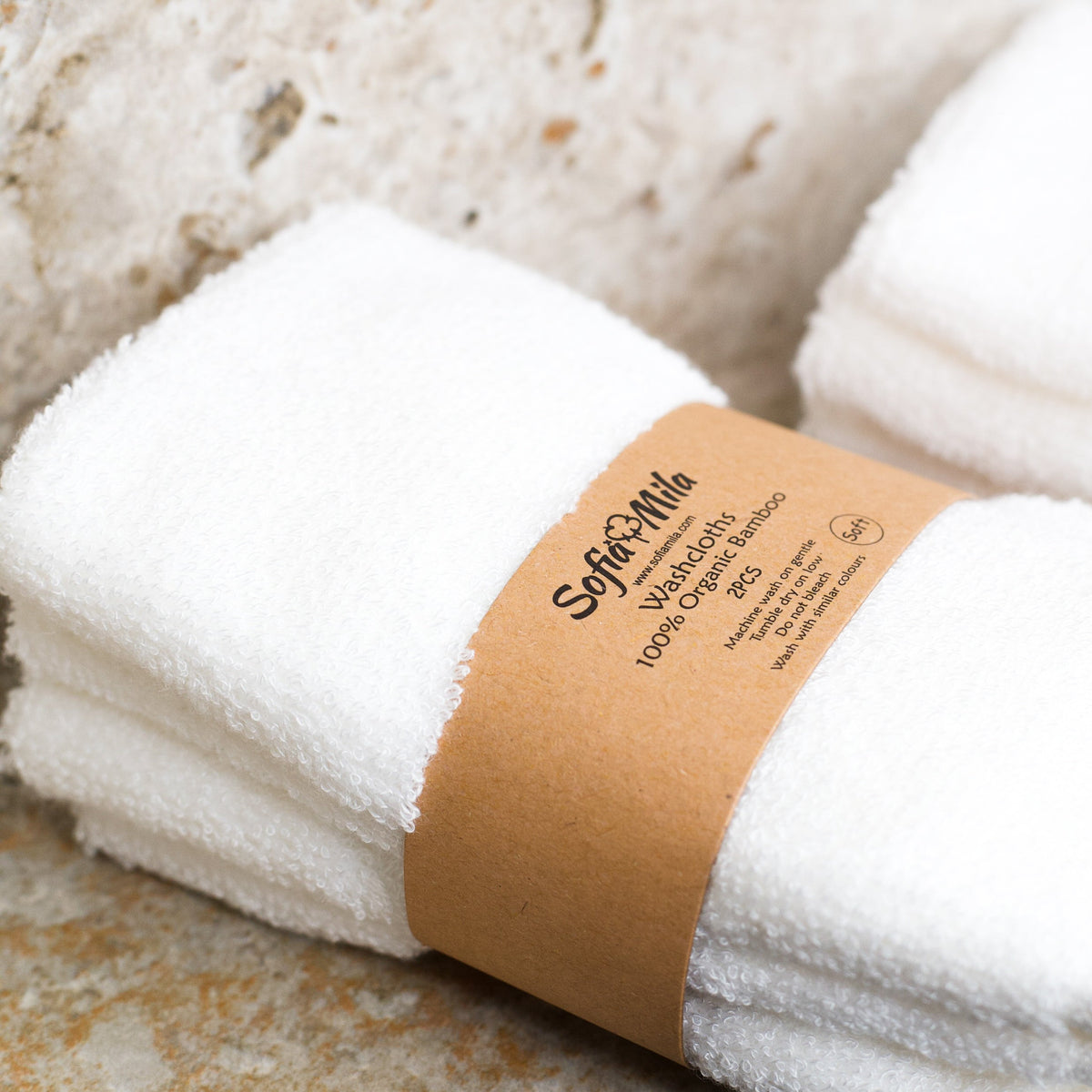 Bamboo Washcloths - SofiaMila