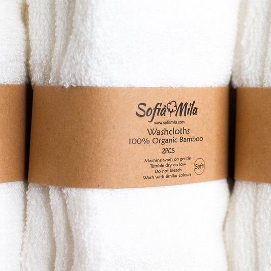 Bamboo Washcloths - SofiaMila