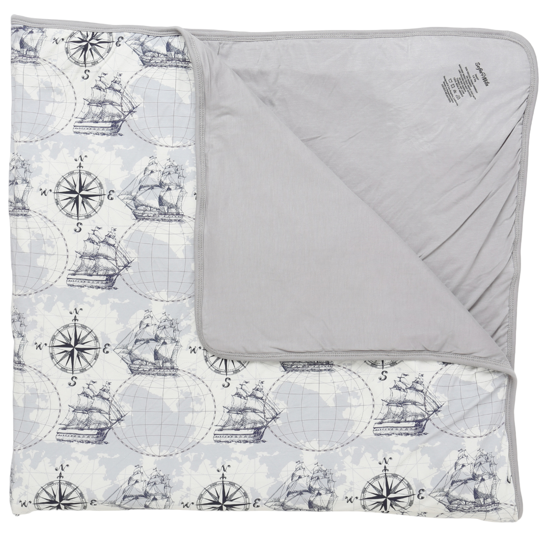 Bamboo Large Blanket Sailor