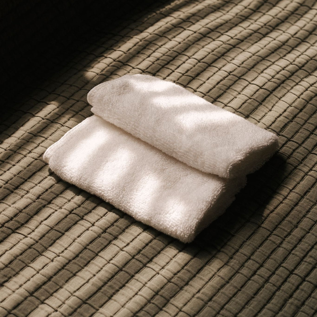 Bamboo Washcloth or Face Towel Set (2 in Pack)