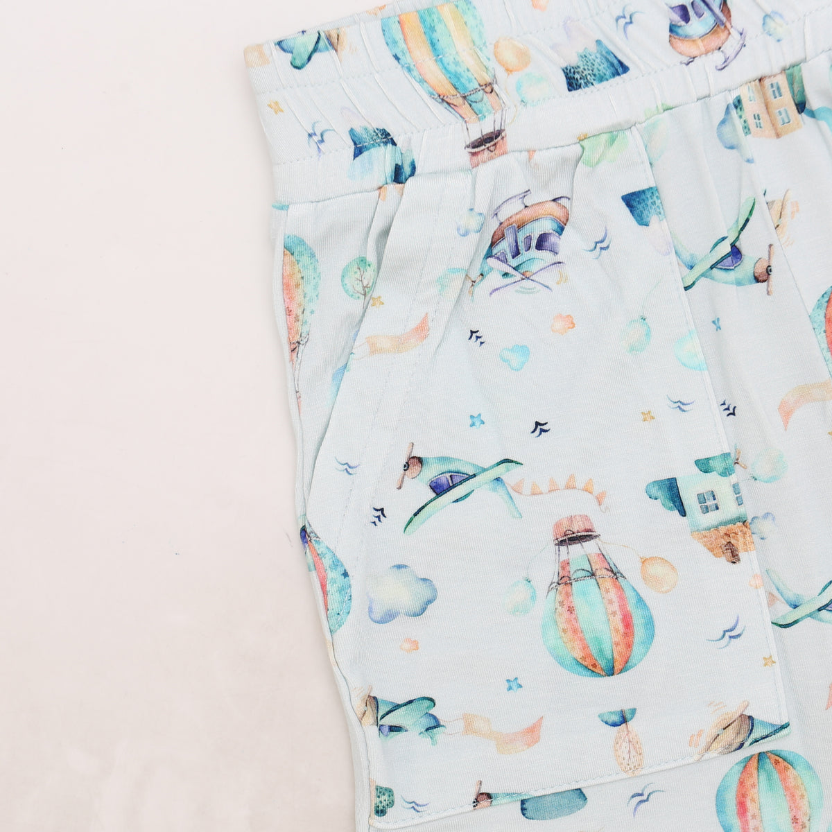 Bamboo Short Sleeve Two-Piece Set Little Voyager