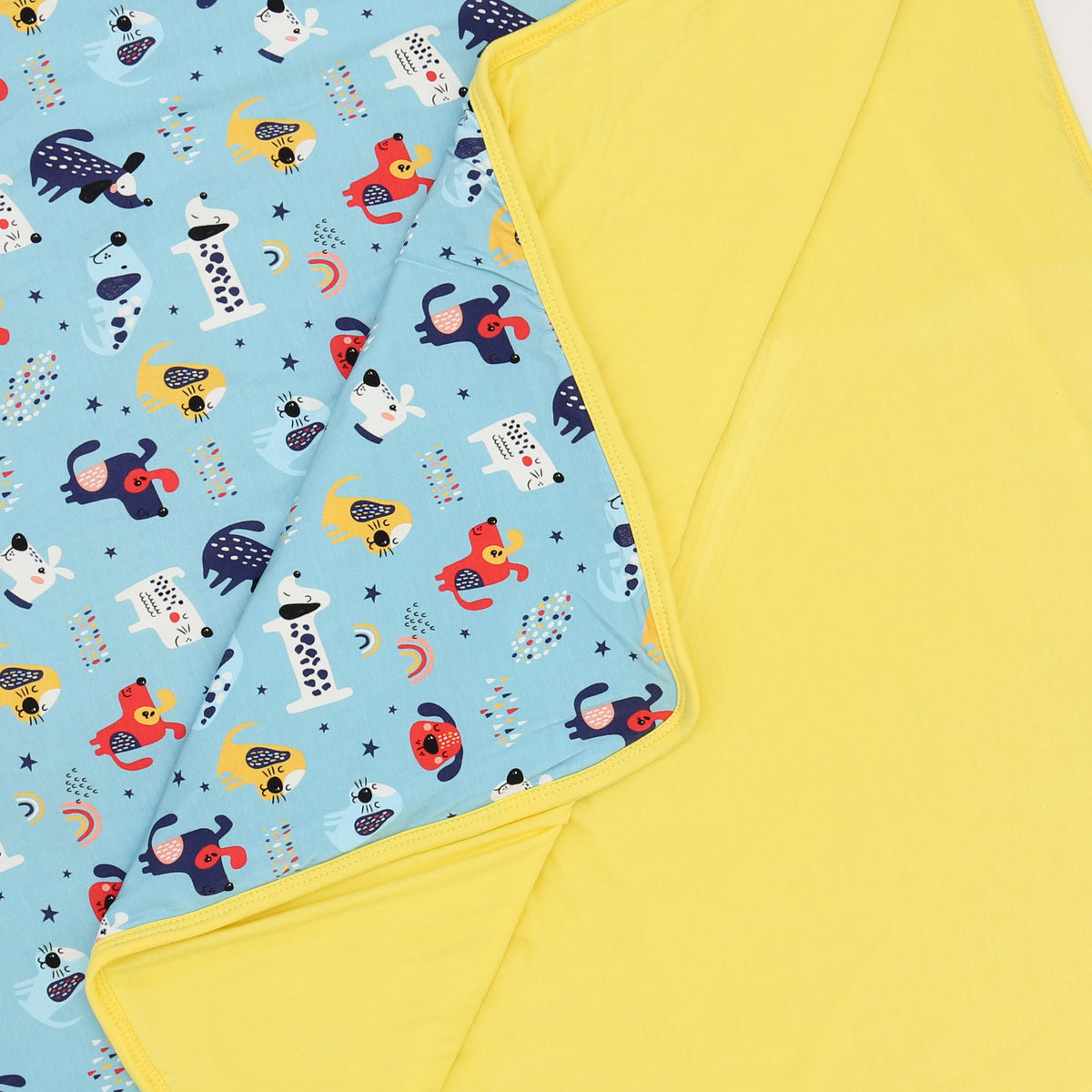 Bamboo Large Blanket Puppy Parade