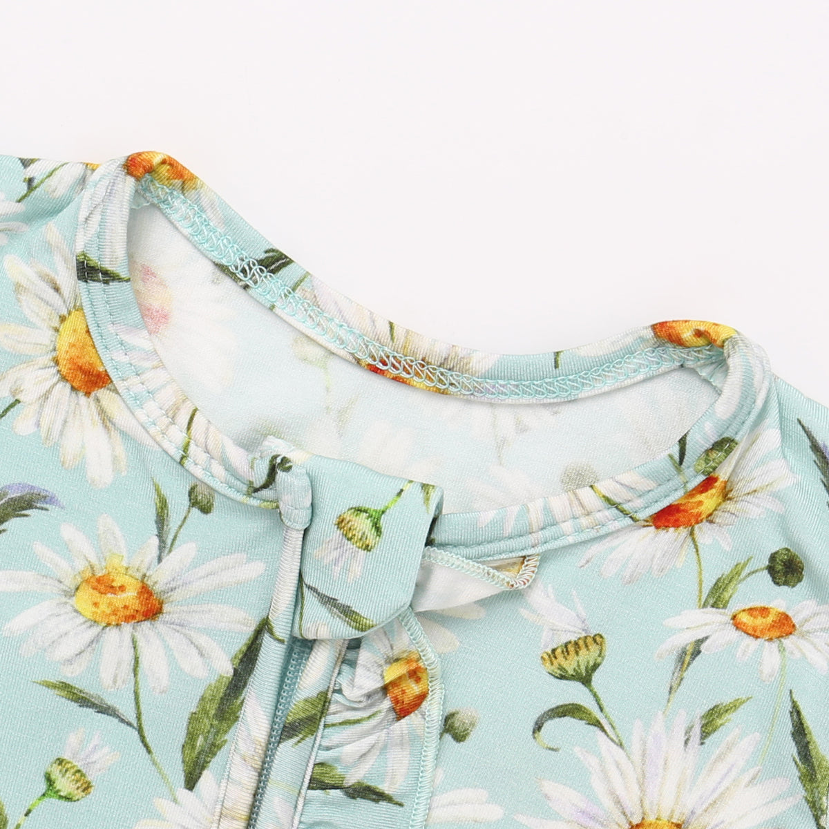 Bamboo Ruffle Zippy Pajama Daisy Dreams