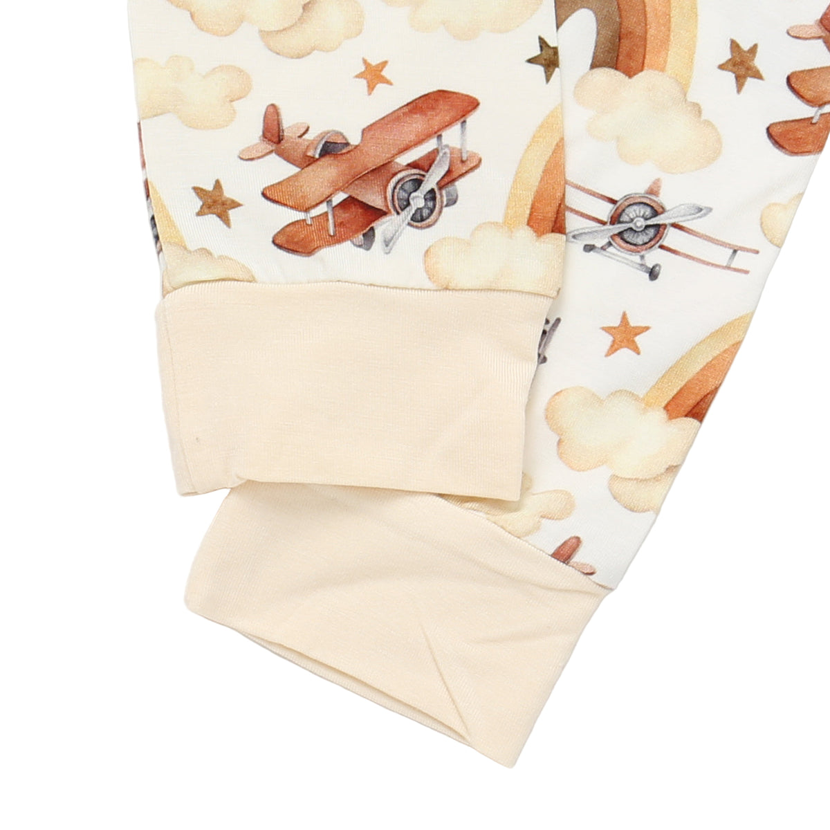 Bamboo Two-Piece Pajama Neutral Skies