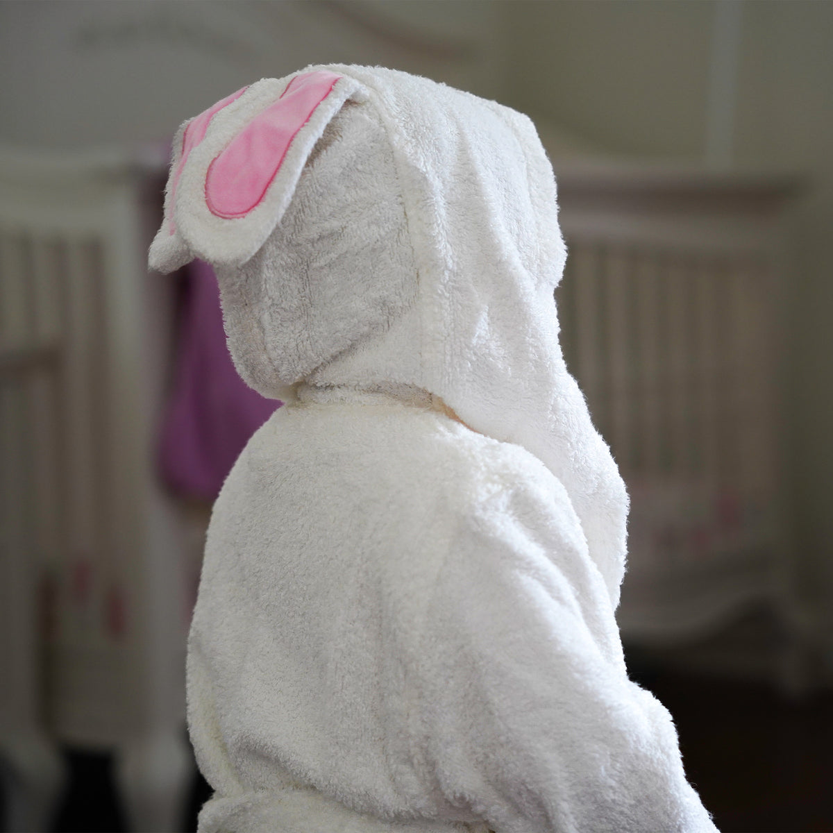 Bamboo Bathrobe With Bunny Ears For Kids - SofiaMila